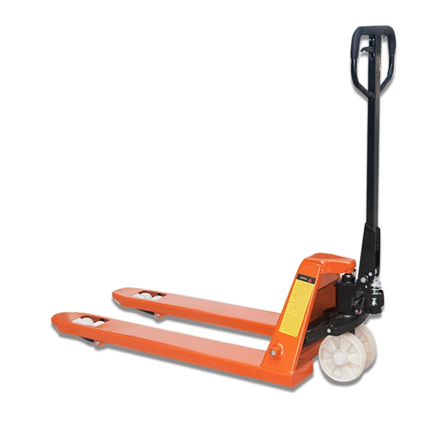 1600kg Manual Hand Pallet Truck 4mm Steel Off-Road with PU/Nylon/Rubber Wheels Easy Moving
