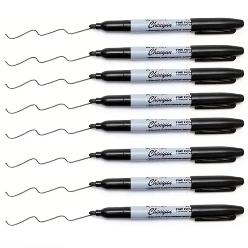 9500 Oil-Based Permanent Marker, Waterproof & Alcohol-Resistant, Industrial Art & Tattoo Stencil Pen Paint Marker〔YY33〕