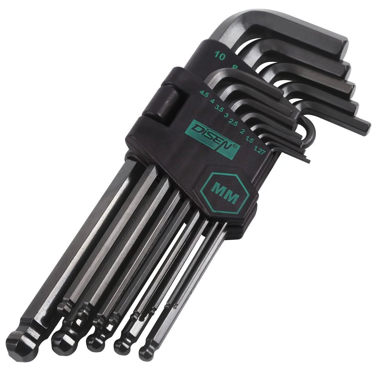 DGEV Allen Key Set，Allen Hex Wrench Screwdriver Set With Sleev Universal Torque Long Metric,for Motorcycles, Bicycles