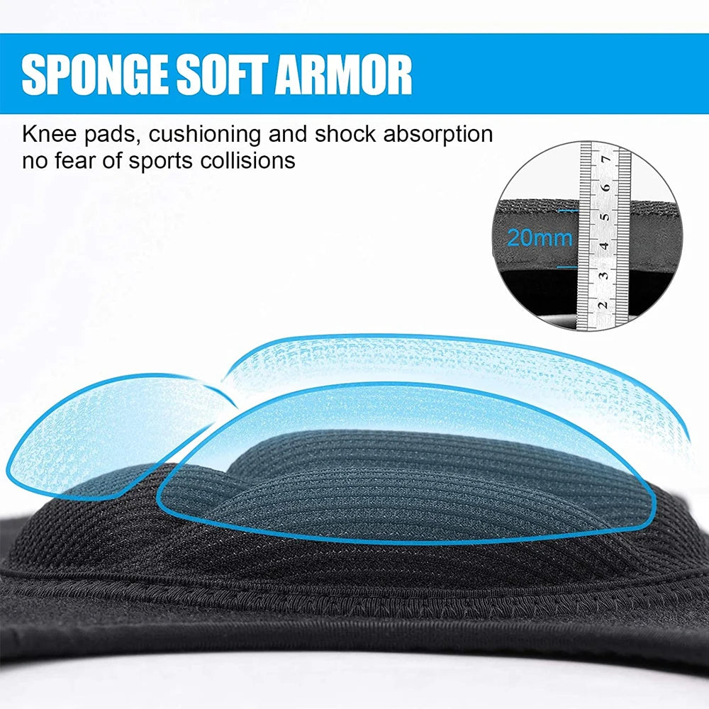 1 Pair Knee Pads for Cleaning House Floors, Gardening Work, Carpet, Roofing, Knee Pads with Soft Inner Liner, Adjustable Knee Pa