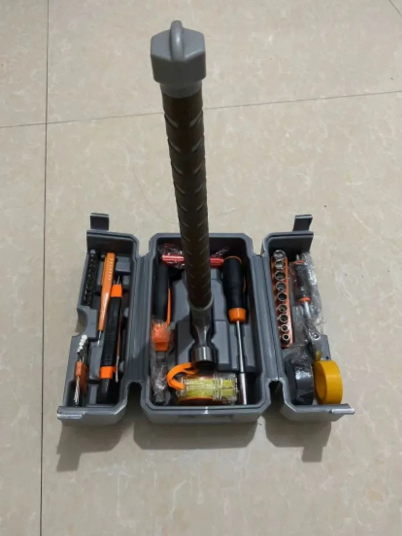 Thor's Hammer Design Toolbox Portable Hand Tool Sets Multifunctional Hardware Tools Set Household Repair Hand Tool Kit