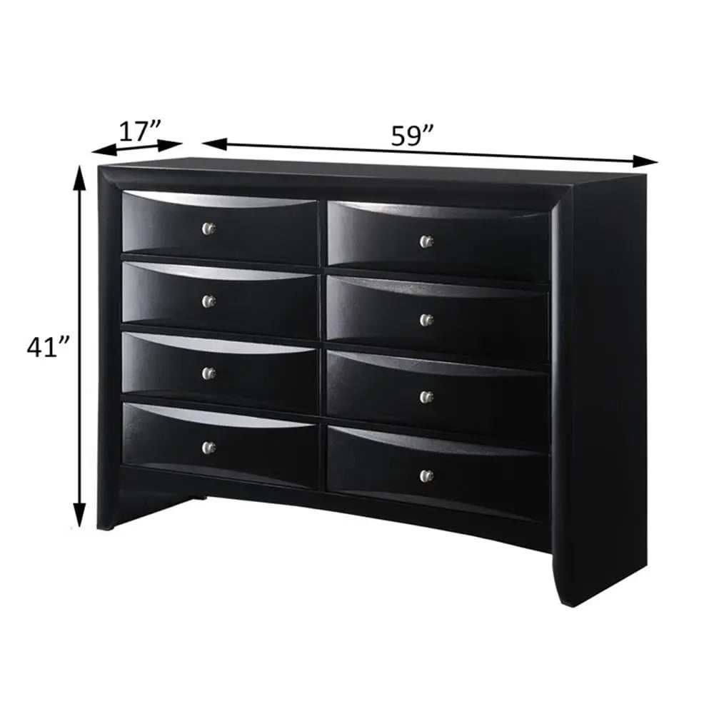 Ireland Dresser, Black Finish, Customized