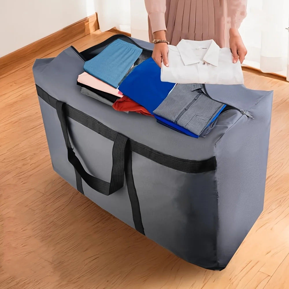 2pcs Extra Large Quilt Storage Bag, Minimalist Oversized Moving Clothes Bags, Large Capacity Moving Bag, Heavy Duty Moving