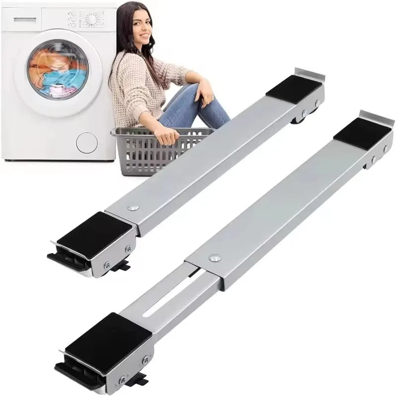 Set of 2 Heavy-Duty Furniture Dollies Featuring 24 Swivel Wheels for Easy Appliance Mobility