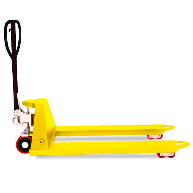 1600kg Manual Hand Pallet Truck 4mm Steel Off-Road with PU/Nylon/Rubber Wheels Easy Moving