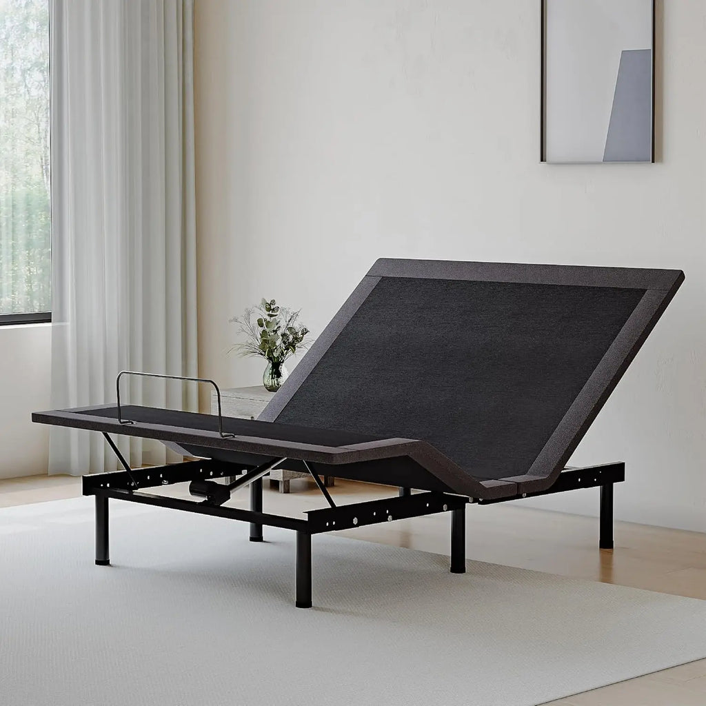 Adjustable Electric Bed Frame Full Size, Motorized Base, USB, Customized