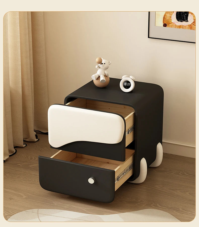Glamour Korea Nightstand Nordic Cute Hidden Storage Trendy Nightstand Unique Simple Tables De Nuit Furniture For Bedroom