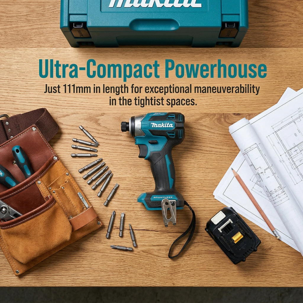 2026 Makita DTD173 18V Cordless Impact Driver BL Brushless Motor Electric Drill Wood/Bolt/T-Mode Rechargeable Power Tools