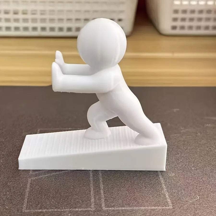 1/3 Pcs Cute decorative door stopper, flexible and movable door stopper, anti slip base to protect walls,home decoration