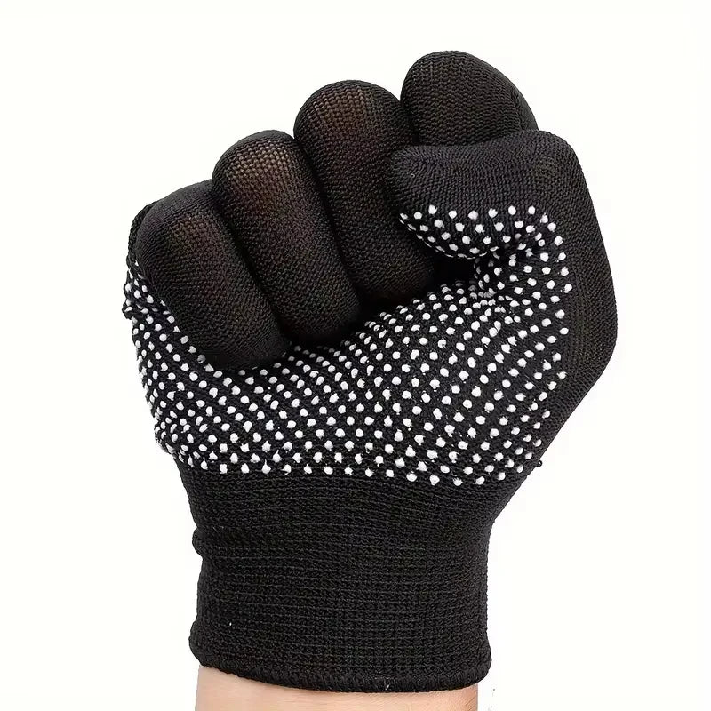 20PCS Nylon Adhesive Gloves - Breathable and Non Slip Gloves Suitable for Cycling, Gardening, Fishing, Camping - Multi Occasion